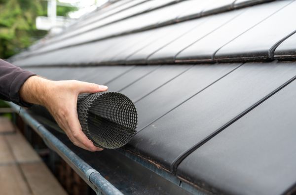 Gutter Mesh Installation in Santa Fe